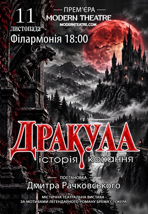 Вистава "Дракула". Прем'єра!